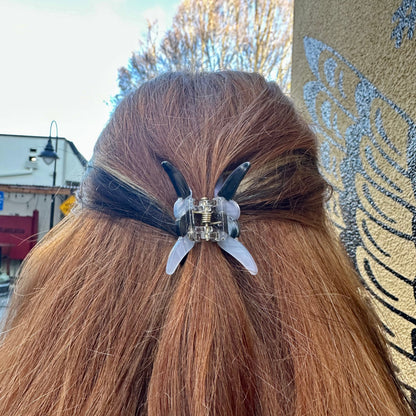 Barbed Wire Mini Claw Clips