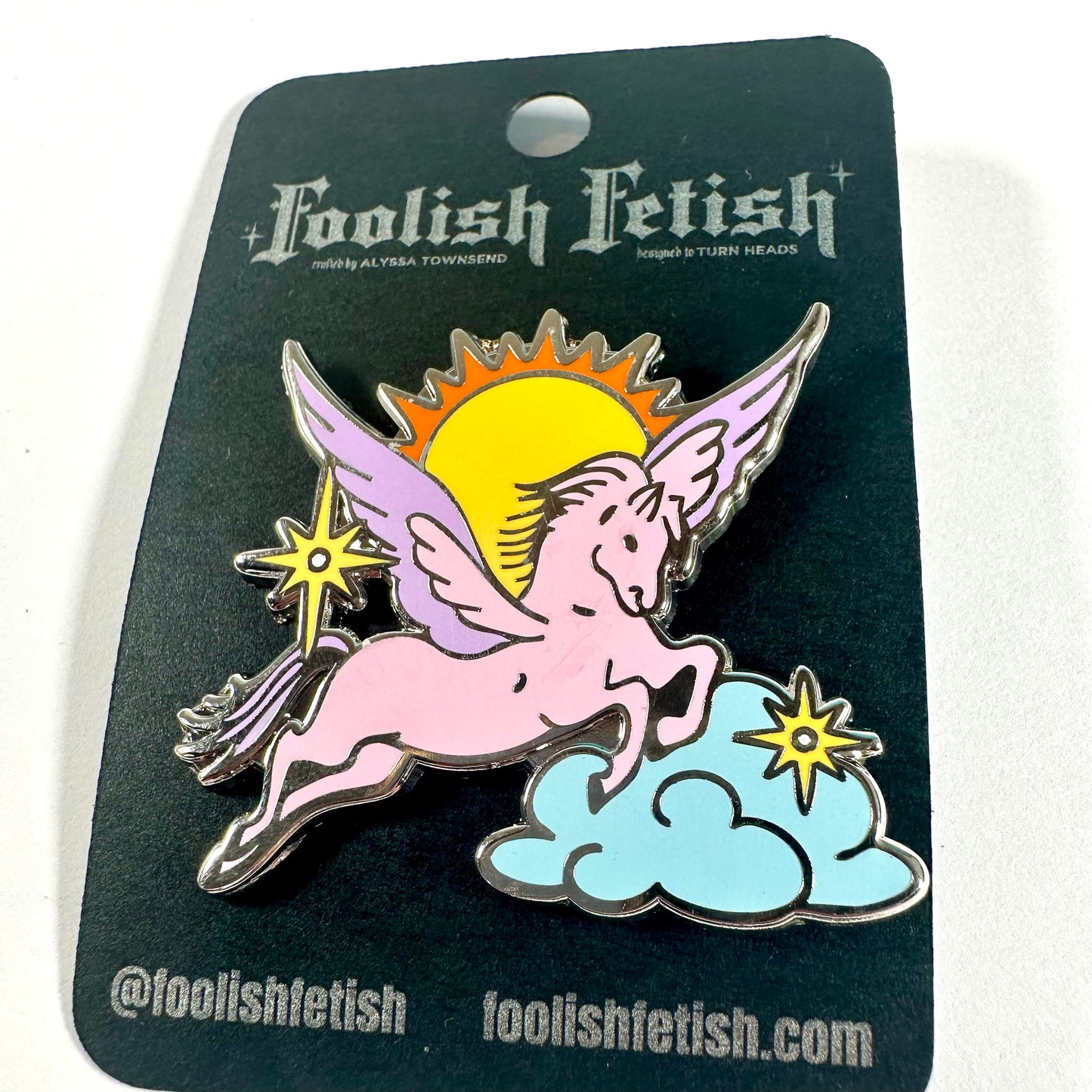 Utopia Pegasus Enamel Pin