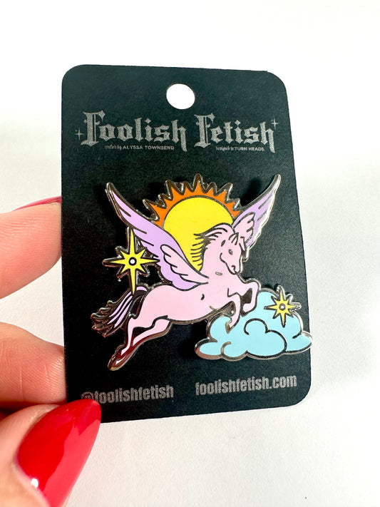 Utopia Pegasus Enamel Pin