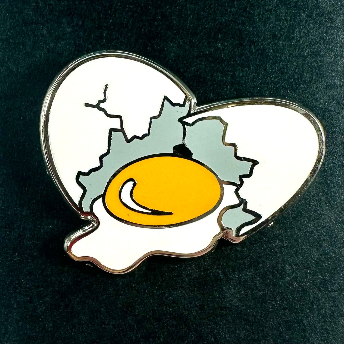 Broken Egg Pin