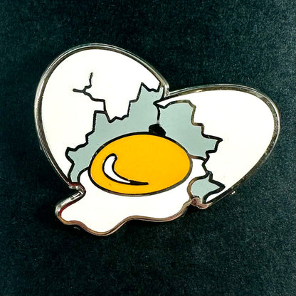 Broken Egg Pin