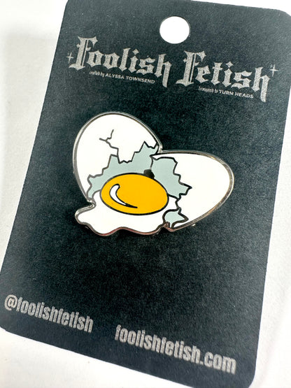 Broken Egg Pin