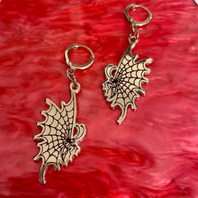 Load image into Gallery viewer, Butterfly Web Earrings
