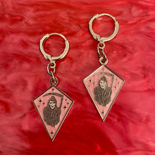 Load image into Gallery viewer, Tiny Reaper Earrings : Pink or Blue
