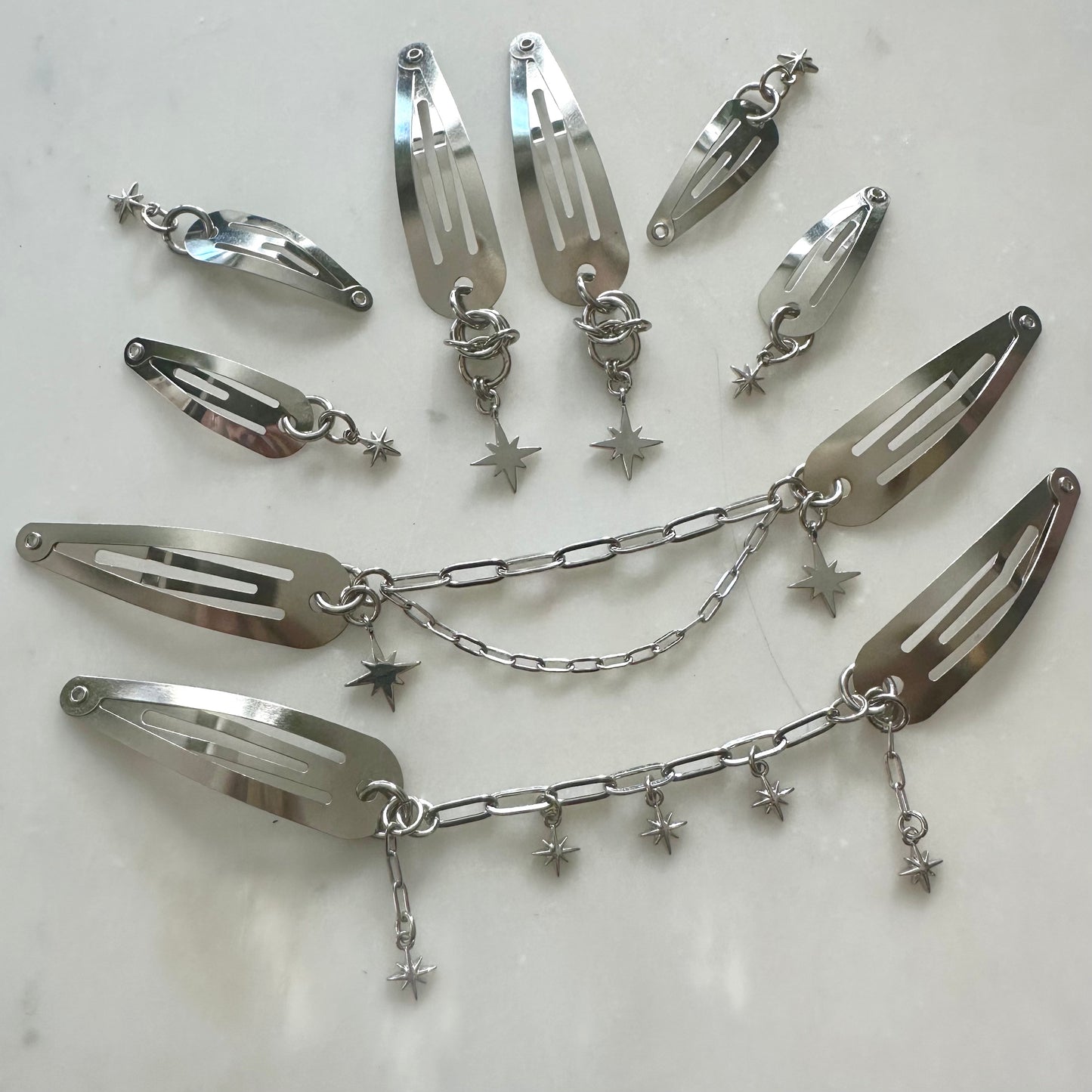 Interstellar Hair Clips
