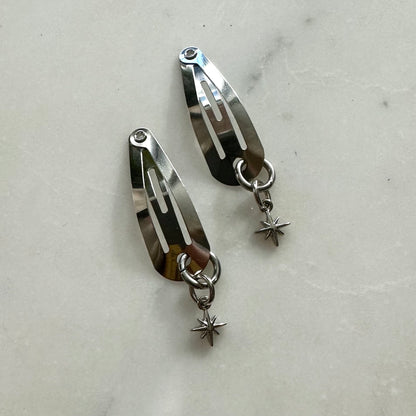 Stellar Star Mini Earrings + Hair Clips Bundle