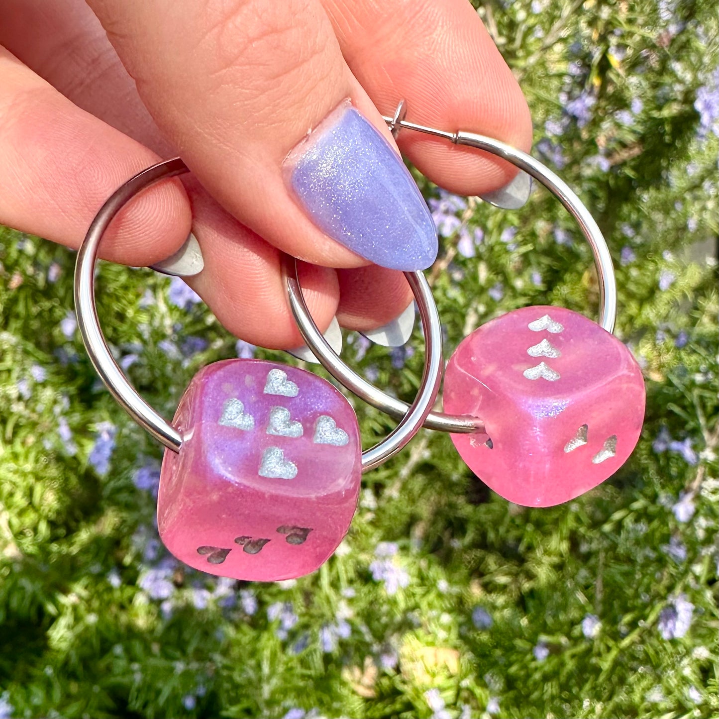 Love's A Gamble Hoops - Various Color Options!