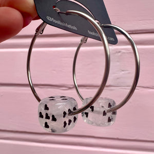 Love's A Gamble Hoops - Various Color Options!