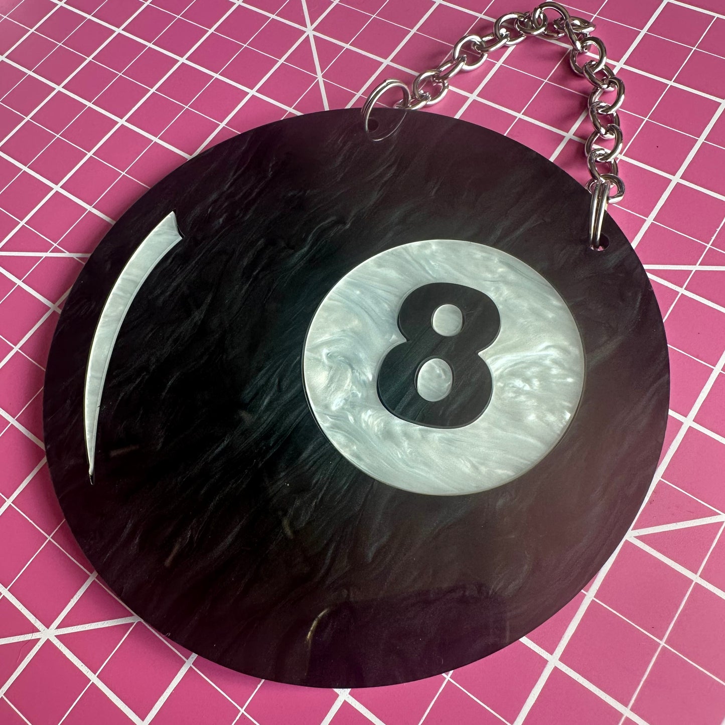 Mini Eight Ball Wall Art - Various Colors