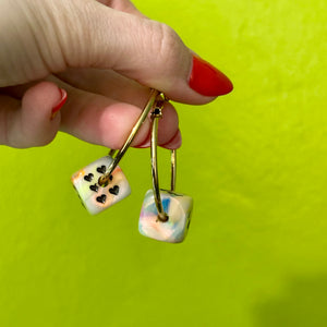 Dice Hoops - Gold Circus Party