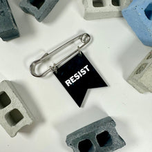 Load image into Gallery viewer, Resist Banner Pin
