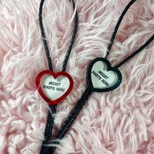 Load image into Gallery viewer, Heart Frame Bolo Tie
