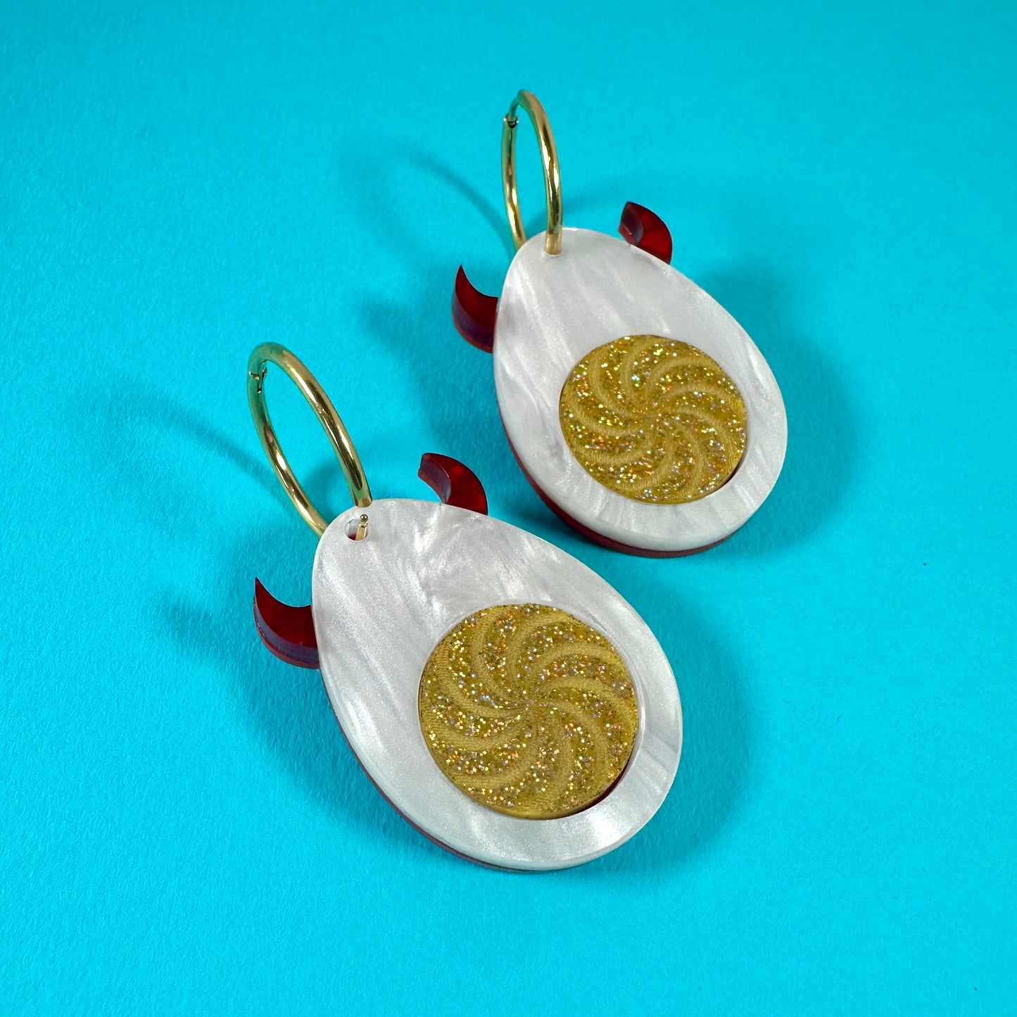 Deviled Egg Earrings