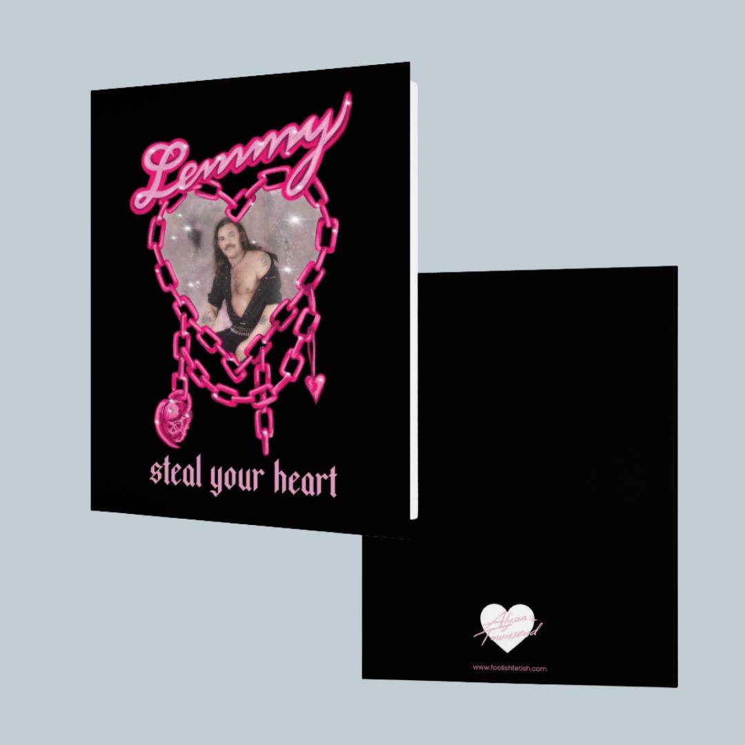 Lemmy Steal Your Heart Valentine's Day Card