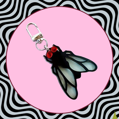 Human Fly Bag Charm/Keychain