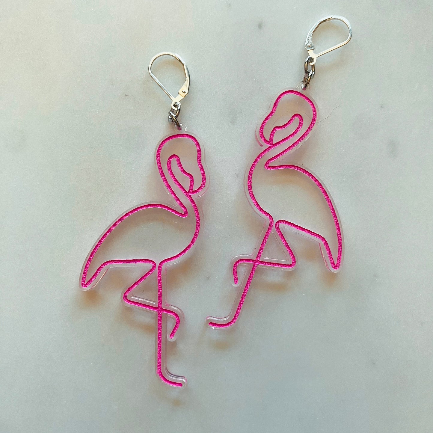 Neon Flamingos