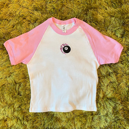 8 Ball Cropped Raglan - Last 2!