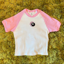 Load image into Gallery viewer, 8 Ball Cropped Raglan

