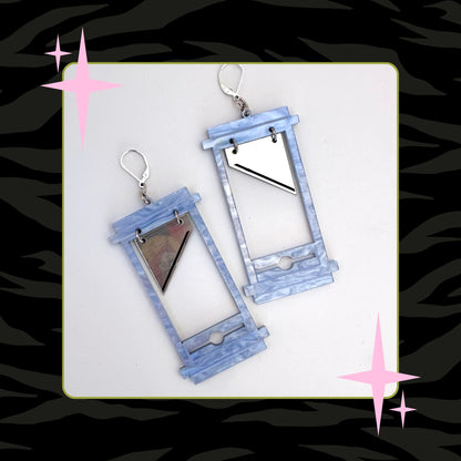 Guillotine Earrings : Multiple Colors