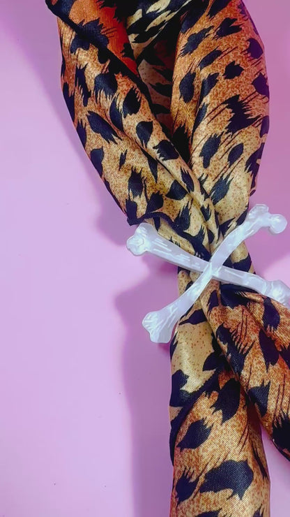 Crossbones Scarf Ring