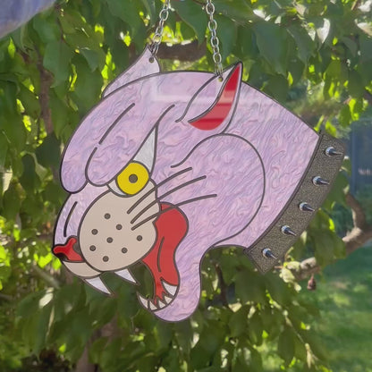 Panther Head Tattoo Art Wall Hanging : Multiple Colors