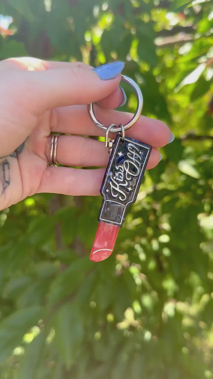 Kiss Off Lipstick Bag Charm