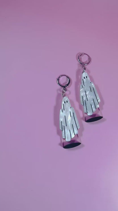 Spectral Shadow Ghost Earrings