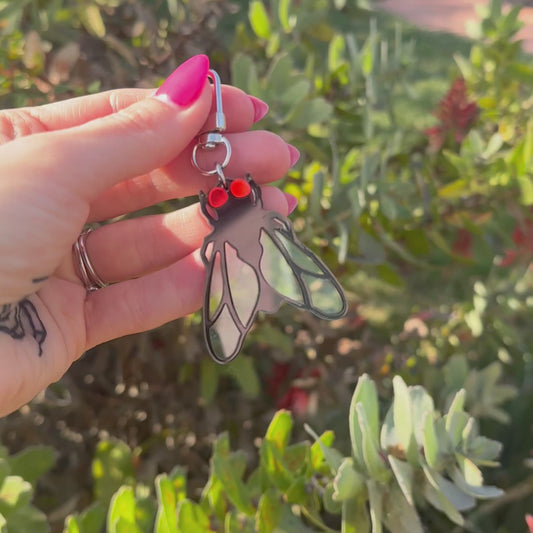 Human Fly Bag Charm/Keychain