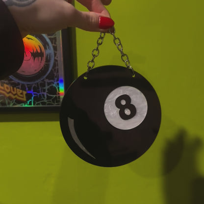 Mini Eight Ball Wall Art - Various Colors