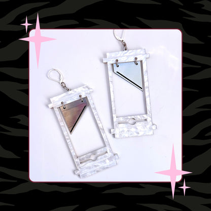 Guillotine Earrings : Multiple Colors