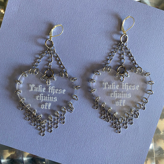 Chained Hearts - LAST PAIR