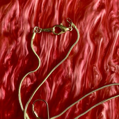 Tiny Reaper Necklace : Pink or Blue