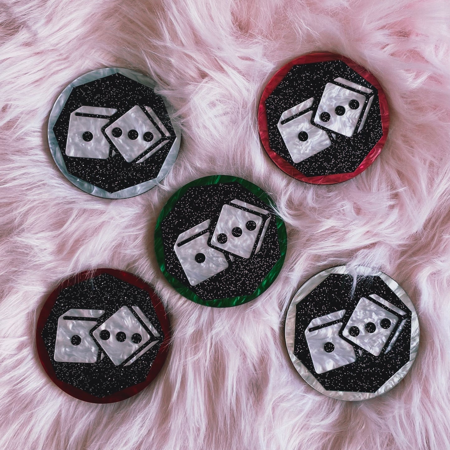 Dice Coasters