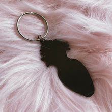 Load image into Gallery viewer, Butterfly Vase Keychain
