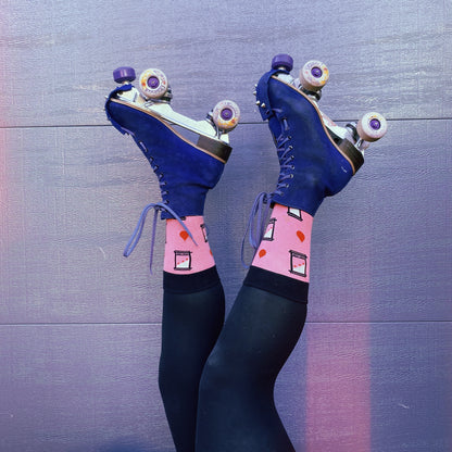 Pink Guillotine Socks